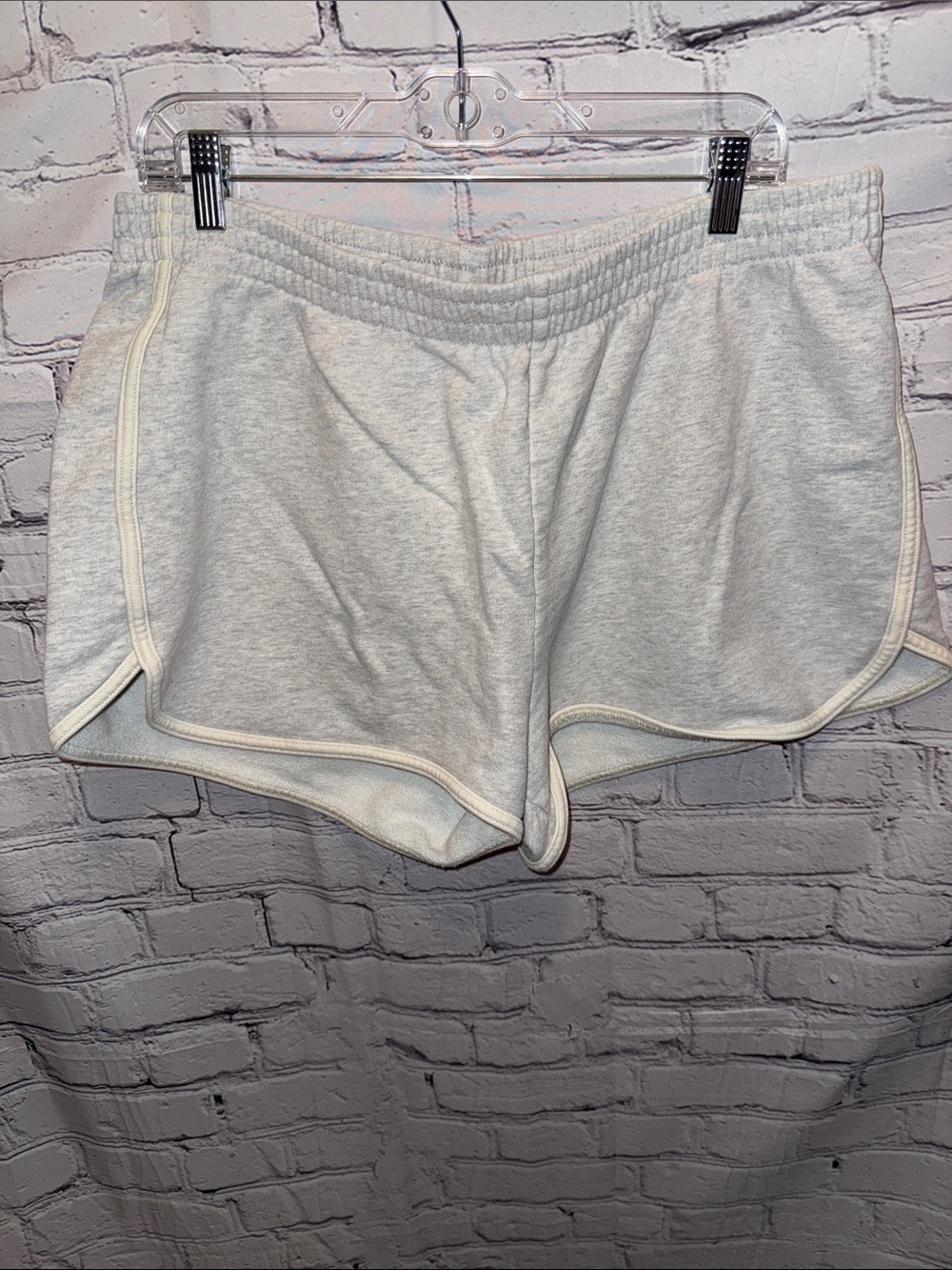 Offline aerie Light Gray Athletic Lounge Shorts